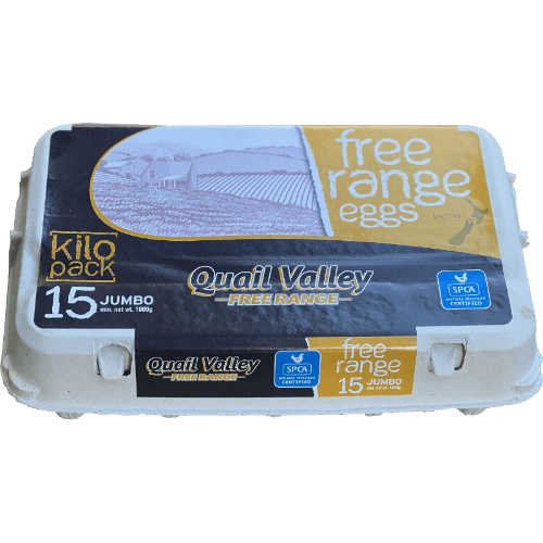 Quail Valley Free Range Kilo Pack Jumbo Eggs