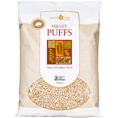 Good Morning Cereals Organic Millet Puffs
