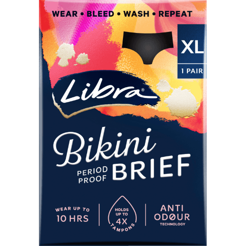 Libra Bikini Period Proof Brief X-Large