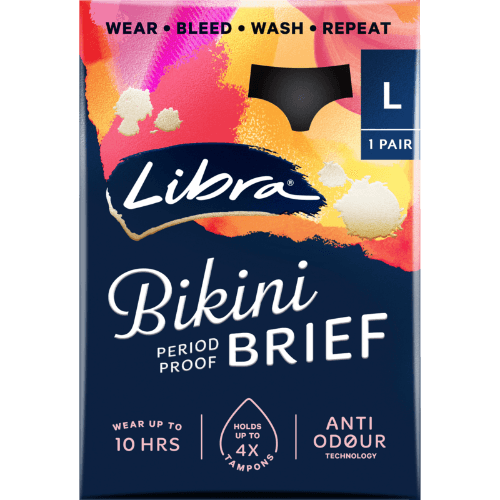 Libra Bikini Period Proof Brief Large