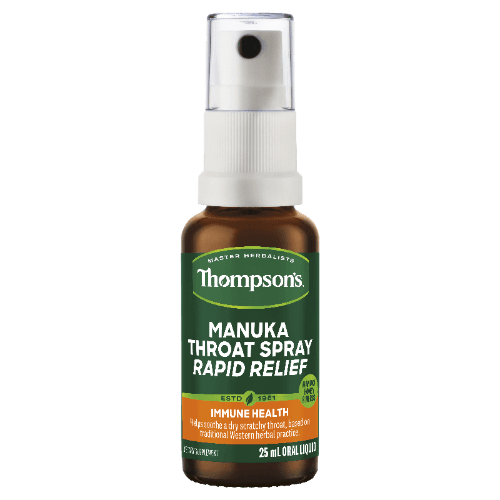 Thompsons Manuka Throat Spray Rapid Relief