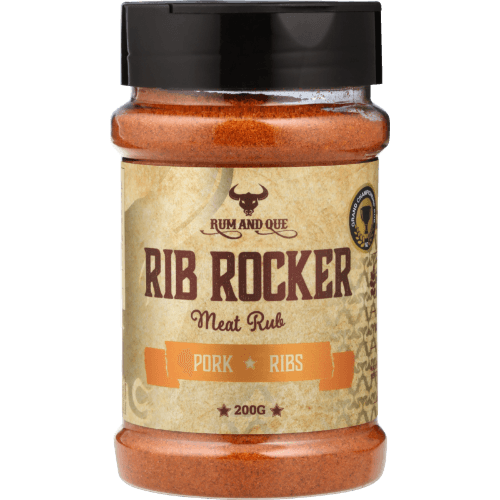 Rum and Que Rib Rocker Pork Meat Rub