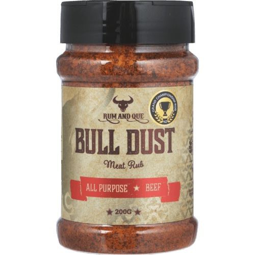 Rum and Que Bull Dust All Purpose Beef Meat Rub