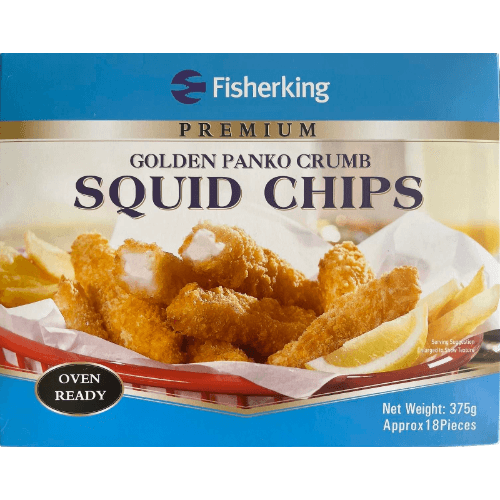 Fisherking Golden Panko Crumb Squid Chips