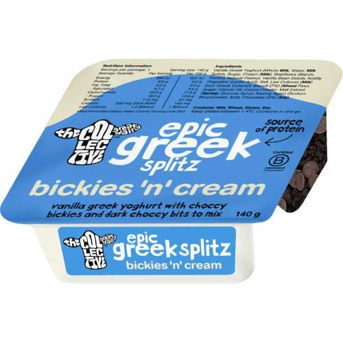 The Collective Splitz Bickies 'n' Cream Greek Yoghurt