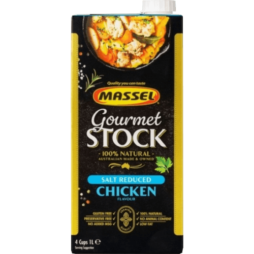 Massel Salt Reduced Chicken Style Stock Liquid