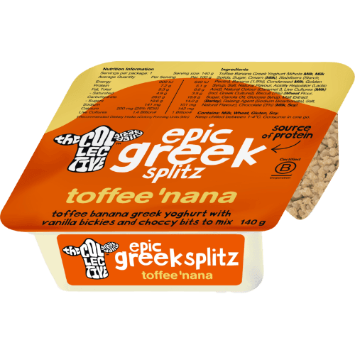 The Collective Splitz Toffee 'nana Greek Yoghurt