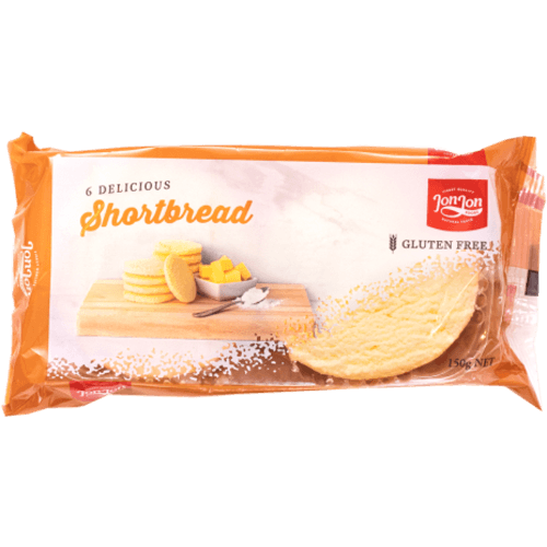 Jon Jon Gluten Free Shortbread Biscuits