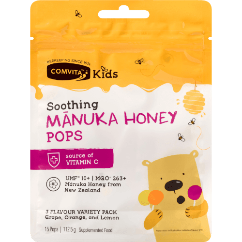 Comvita Kids Soothing Manuka Honey Pops