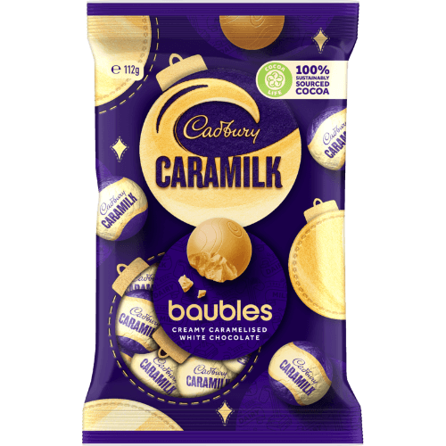 Cadbury Caramilk Chocolate Baubles