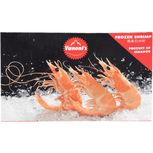 Nishin Vanoni's Ecuadorian Cooked Whole Prawns 1 kg