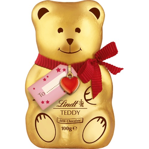 Lindt Chocolate Teddy With Gift Tag