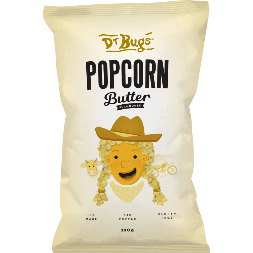 Dr Bugs Butter Flavoured Popcorn