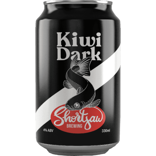 Shortjaw brewing Kiwi Dark Lager 330 mL