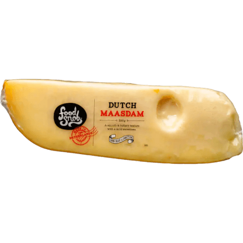 Food Snob Dutch Maasdam Cheese