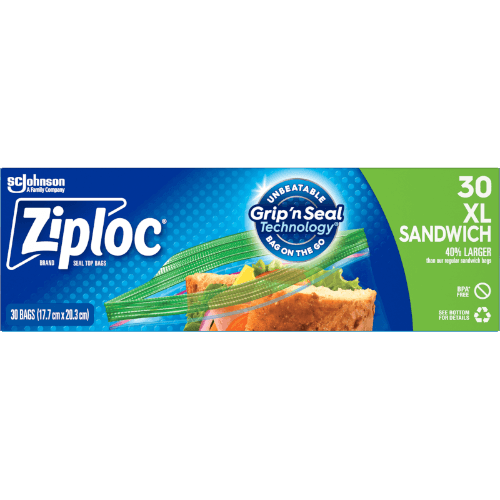 Ziploc XL Sandwich Bags