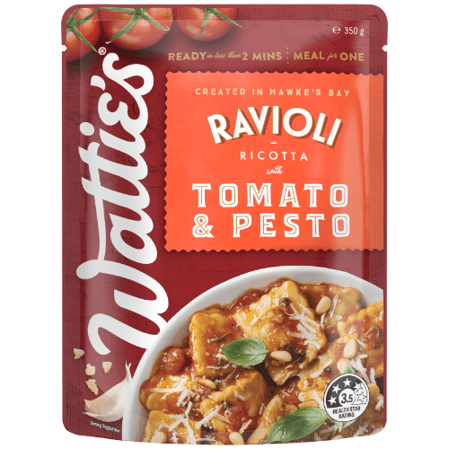 Wattie's Ricotta Tomato & Pesto Ravioli Pasta Meal
