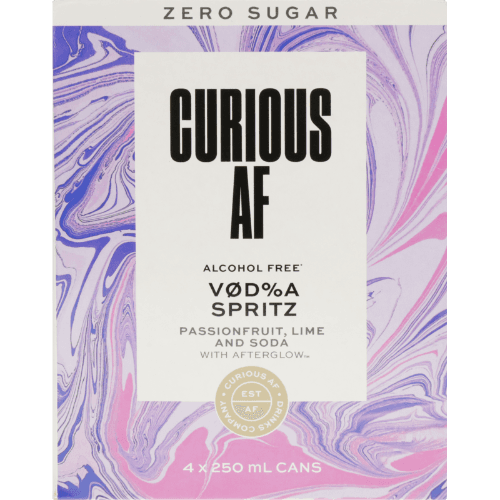 Free AF Passionfruit, Lime & Soda Spritz Alcohol Free