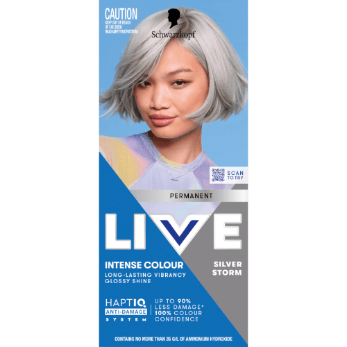 Schwarzkopf Live Silver Storm Permanent Hair Colour