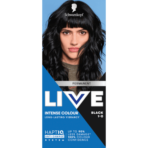 Schwarzkopf Live Black 1-0 Permanent Hair Colour