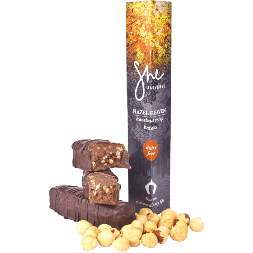 She Universe Hazel Heaven Hazelnut Crisp Baton Dairy Free Chocolate