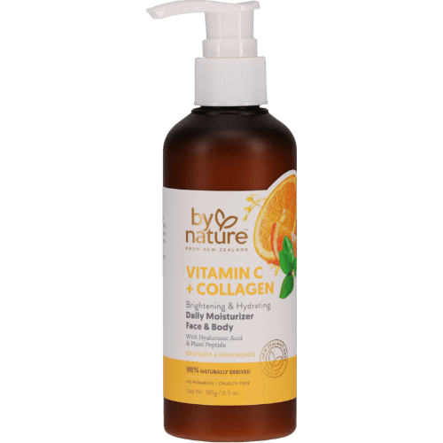 By Nature Vitamin C + Collagen Daily Face & Body Moisturizer
