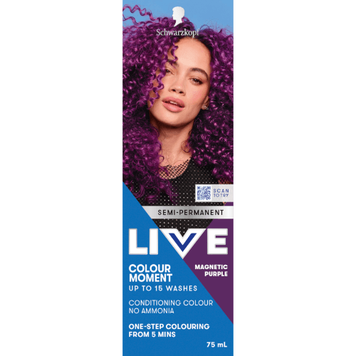 Schwarzkopf Live Ultra Brights Magnetic Purple Semi-Permanent Colour