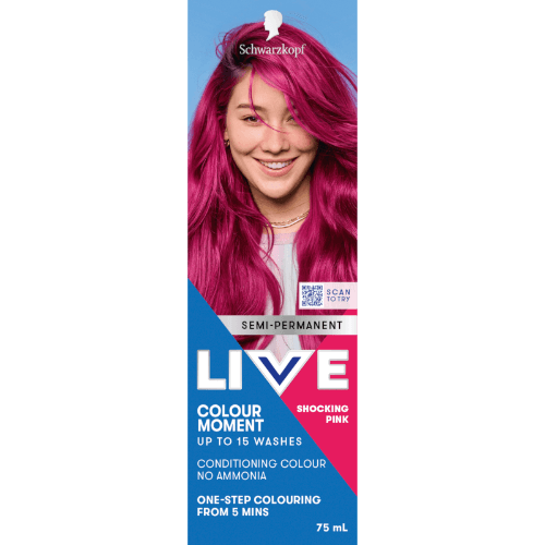 Schwarzkopf Live Ultra Brights Shocking Pink Semi-Permanent Colour