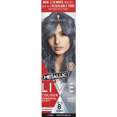 Live Colour Pastels Hair Colour Denim Steel 75 mL
