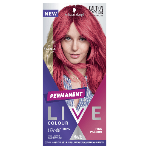 Schwarzkopf Live Pink Passion Hair Colour