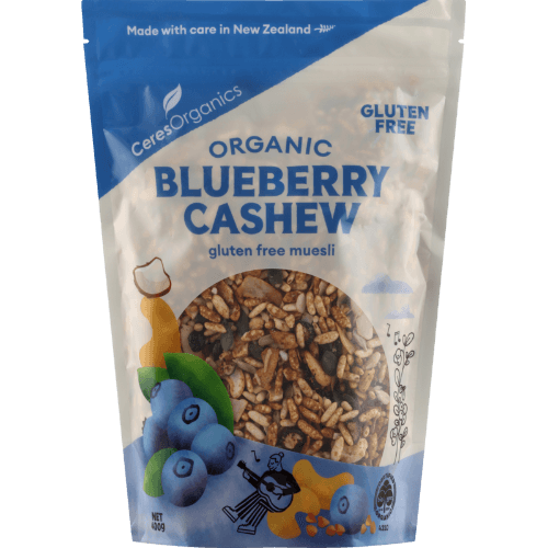 Ceres Organics Organic Blueberry Cashew Gluten Free Muesli