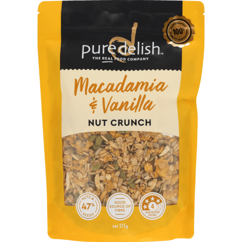 Pure Delish Macadamia & Vanilla Nut Crunch Breakfast Cereal