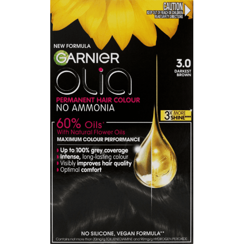 Garnier Olia 3.0 Darkest Brown Hair Colour