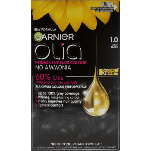 Garnier Olia 1.0 Deep Black Hair Colour