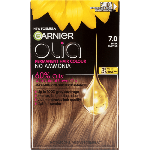 Garnier Olia 7.0 Dark Blonde Hair Colour