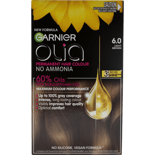 Garnier Olia 6.0 Light Brown Hair Colour