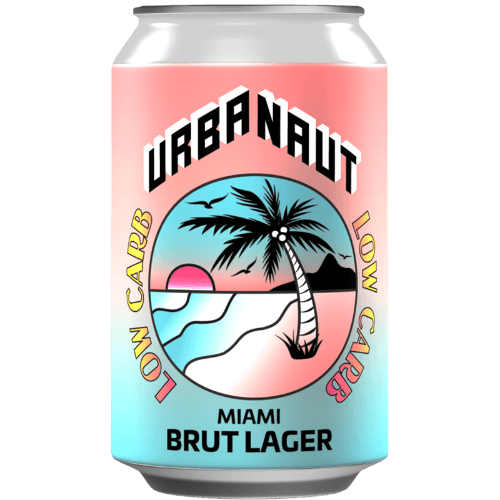 Urbanaut Miami Brut Lager 330 mL