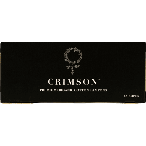 Crimson Organic Super Premium Organic Cotton Tampons