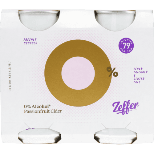 Zeffer 0% Alcohol Passionfruit Cider