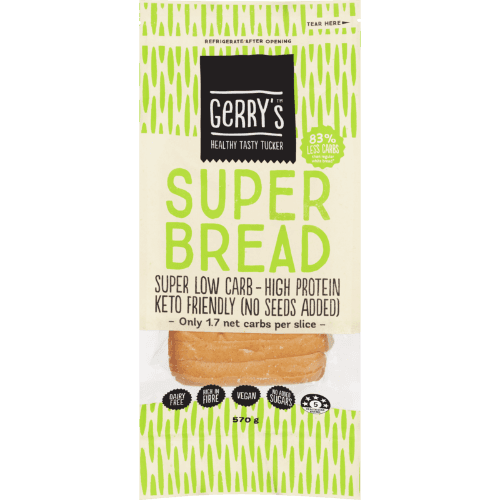 Gerry's Wraps Low Carb High Protein Super Bread
