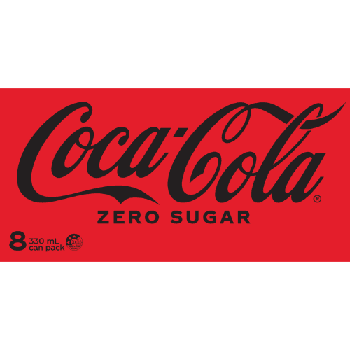 Coca-Cola Zero Sugar Soft Drinks Cans
