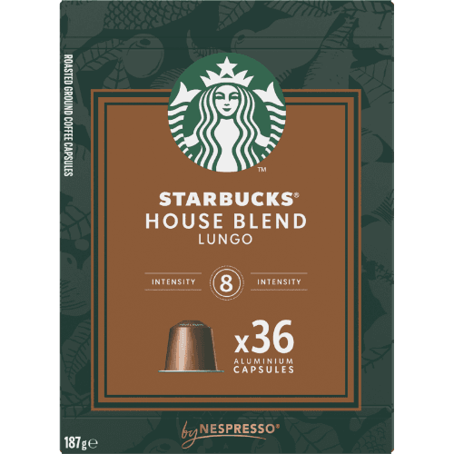 Starbucks House Blend Lungo Coffee Capsules