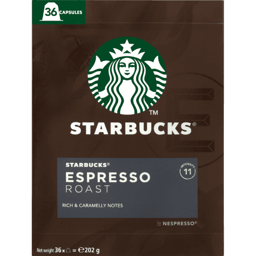 Starbucks Espresso Roast Coffee Capsules