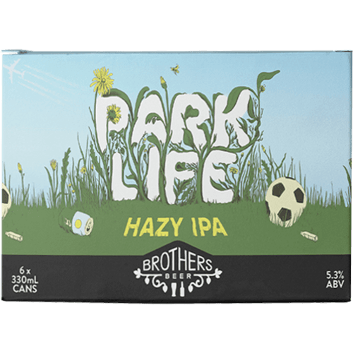 Brothers Beer Park Life Hazy IPA 6 × 330 mL