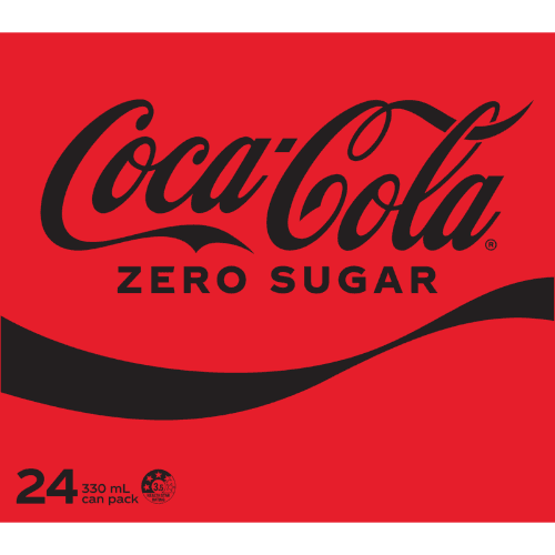 Coca-Cola Zero Sugar Soft Drink Cans