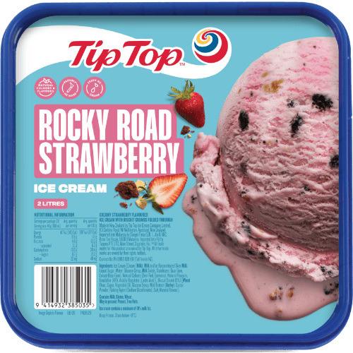 Tip Top Rocky Road Strawberry Ice Cream