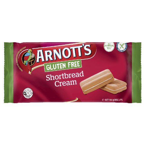 Arnott's Gluten Free Shortbread Cream Biscuits