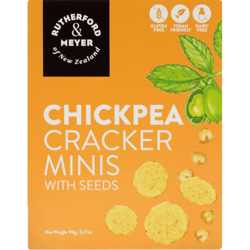 Rutherford & Meyer Chickpea Cracker Minis With Seeds