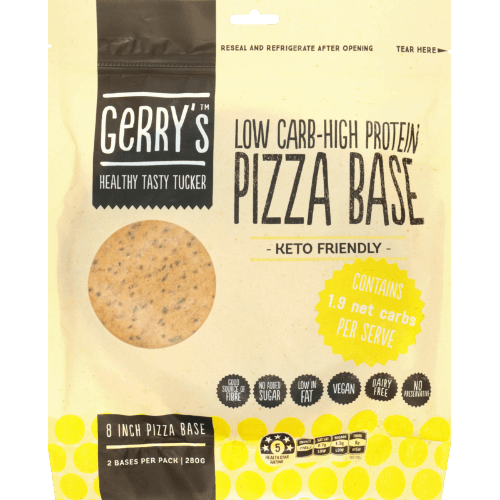 Gerry's Low Carb High Protein Pizza Base