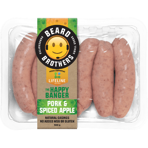 Beard Brothers Pork & Spiced Apple Sausages